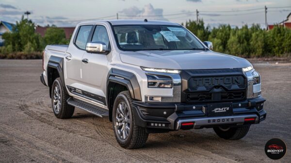 Body kit cho Mitsubishi Triton 2023 – 2024 – 2025 mẫu BROOKS